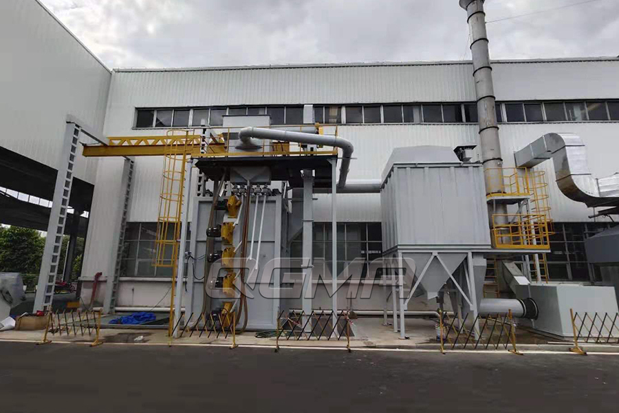 自動(dòng)售賣機(jī)吊鉤式拋丸機(jī)
